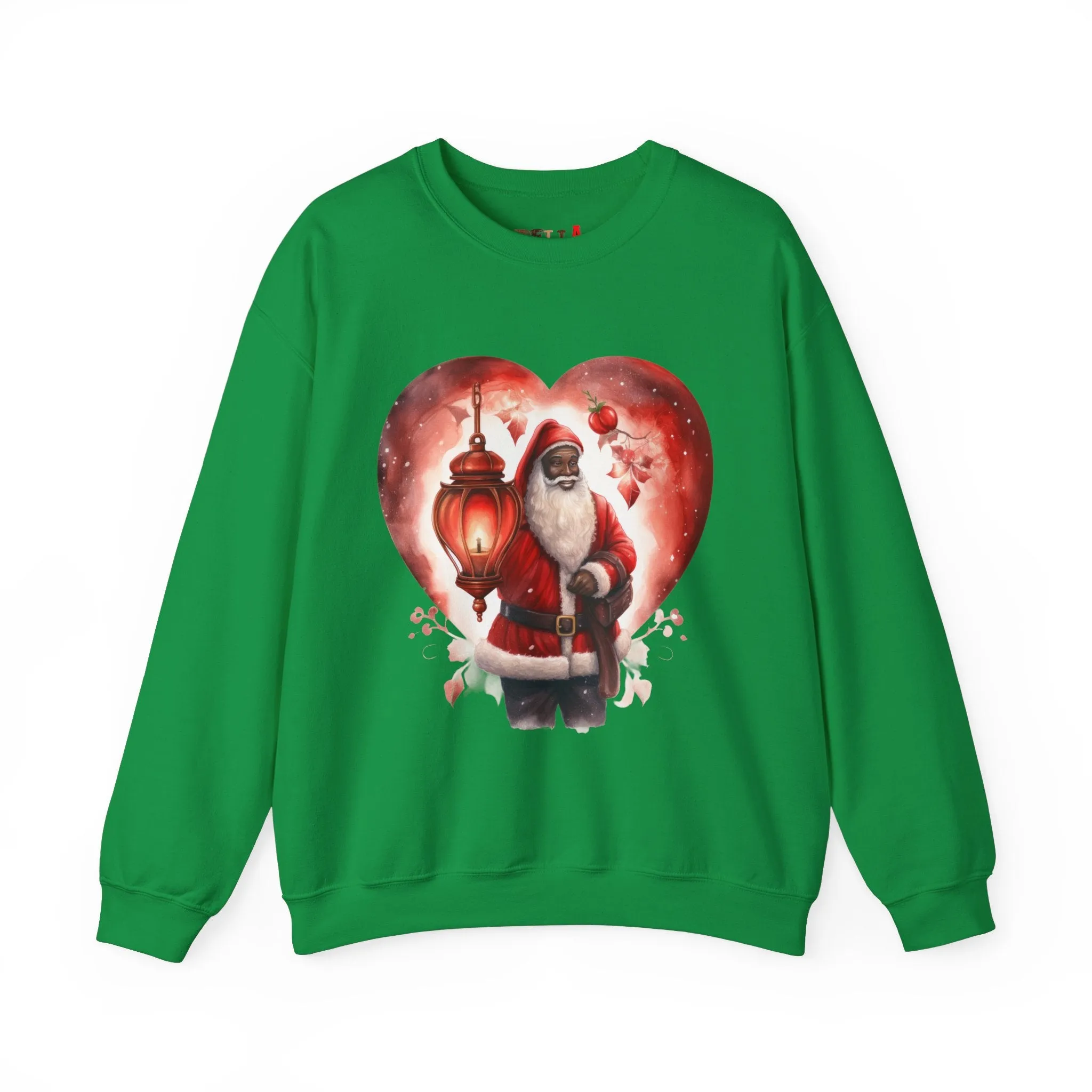 Black Santa 49 Unisex Heavy Blend™ Crewneck Sweatshirt