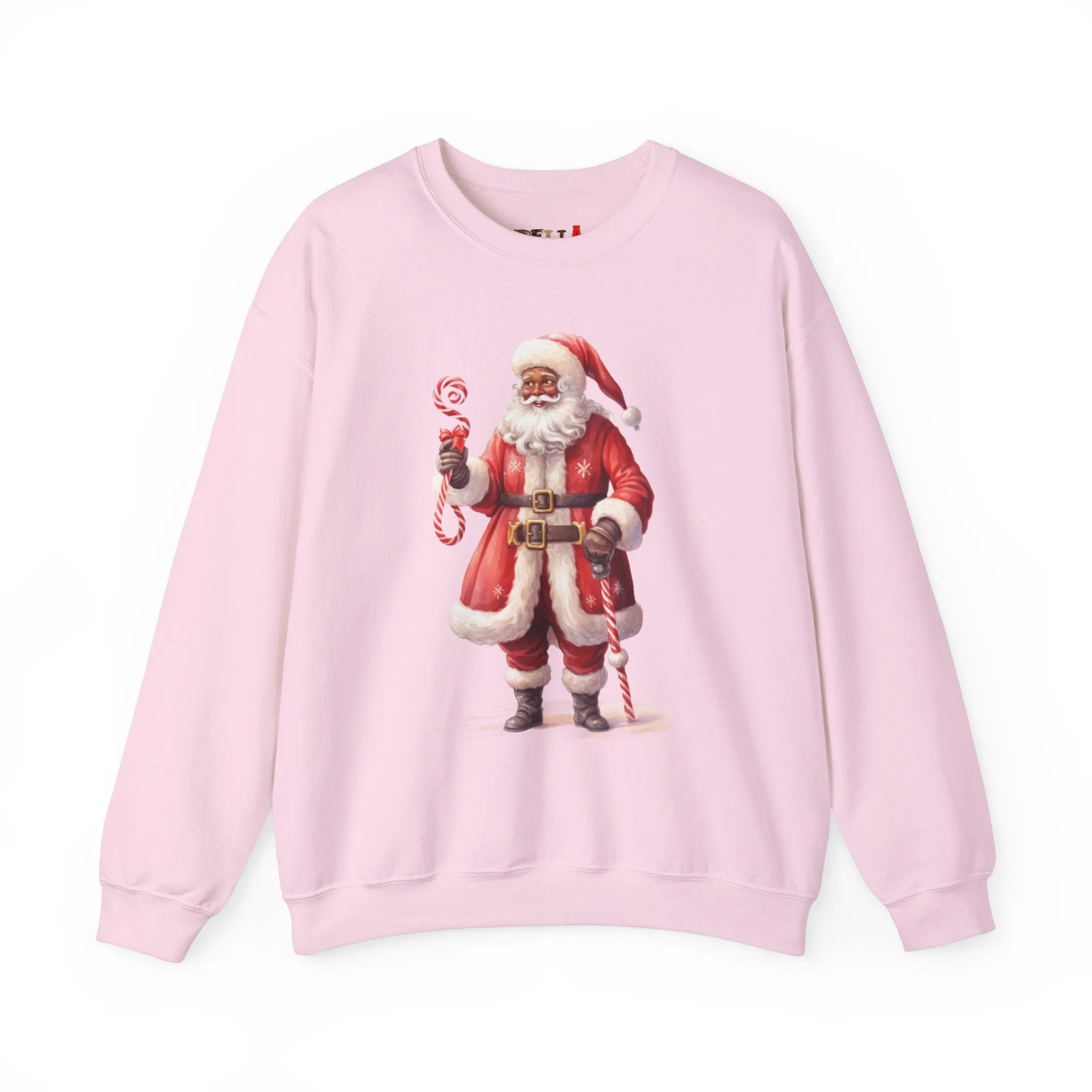 Black Santa 55 Unisex Heavy Blend™ Crewneck Sweatshirt