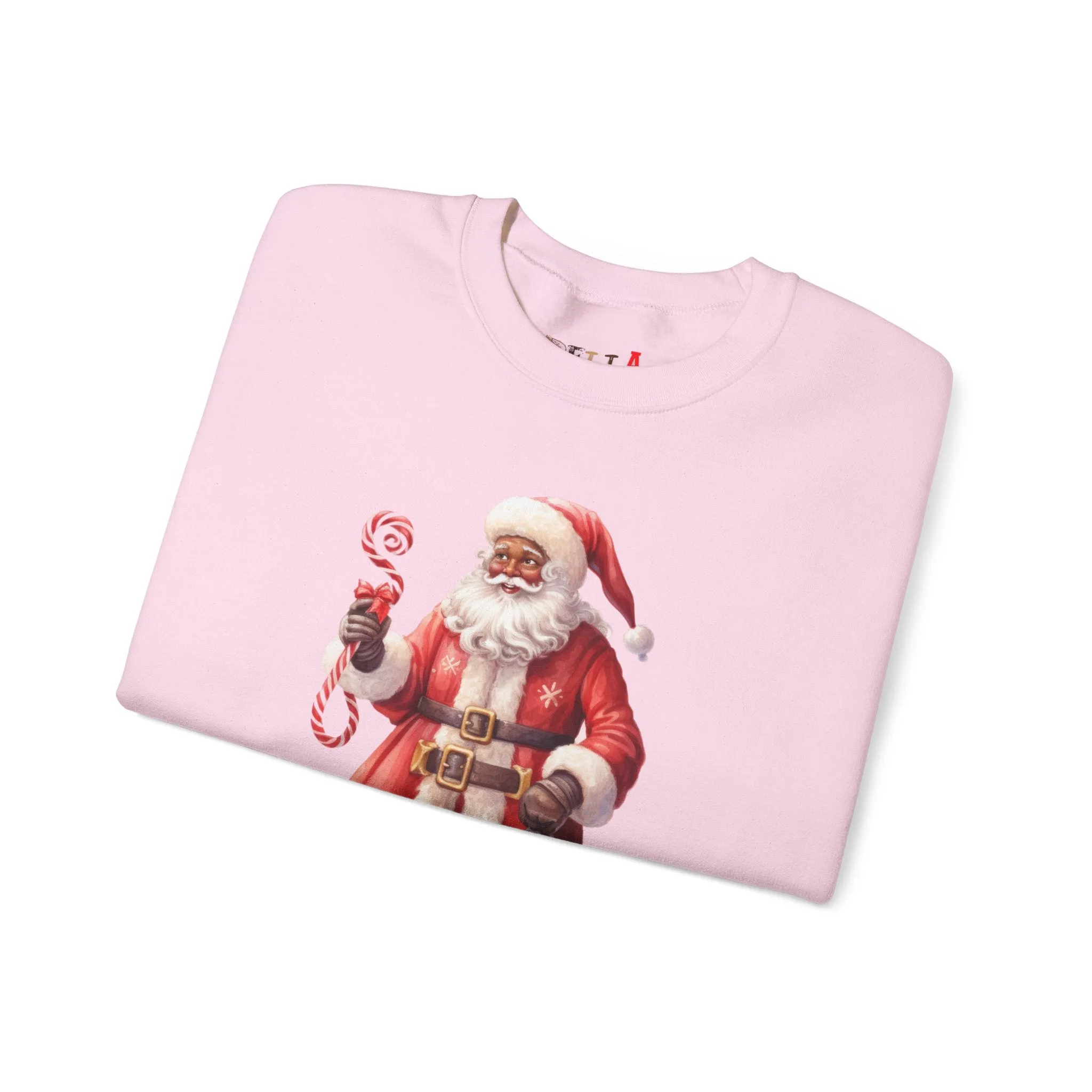 Black Santa 55 Unisex Heavy Blend™ Crewneck Sweatshirt