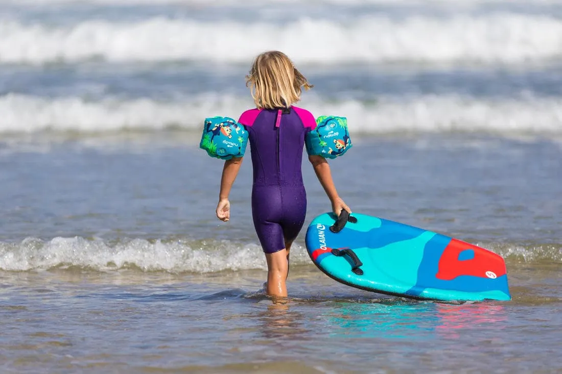 Bodyboard BODYATU enfant 4-8 ans camouflage poignées