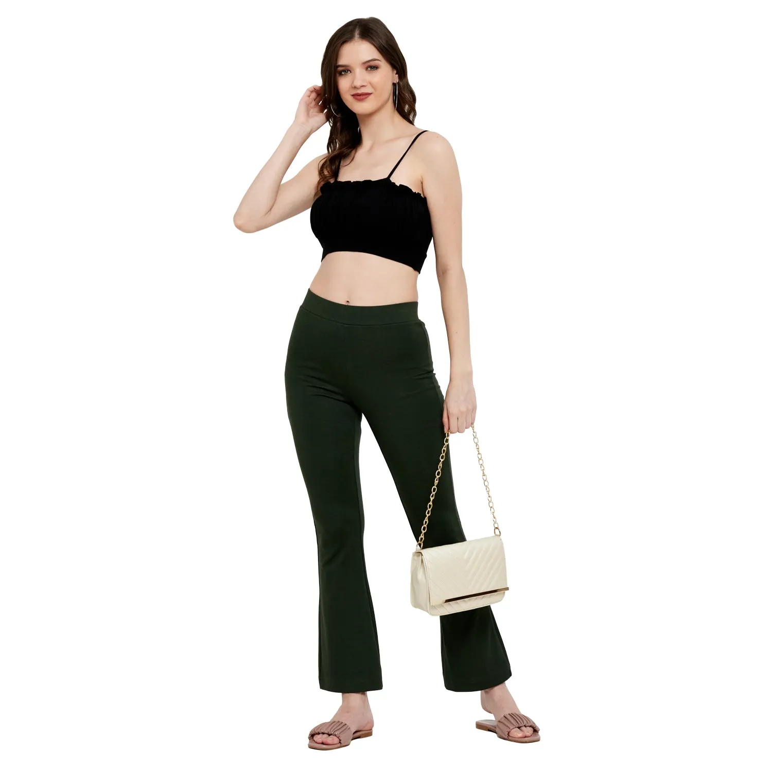 BOMBER STYLE COTTON MODAL SPANDEX BRALETTE