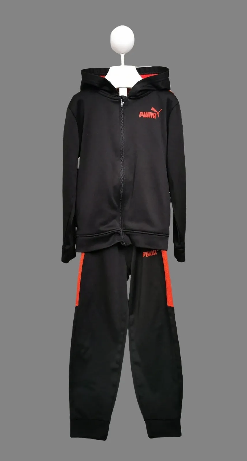 BOY SIZE 8 YEARS - PUMA, 2 Piece Matching Athletic Outfit VGUC B14