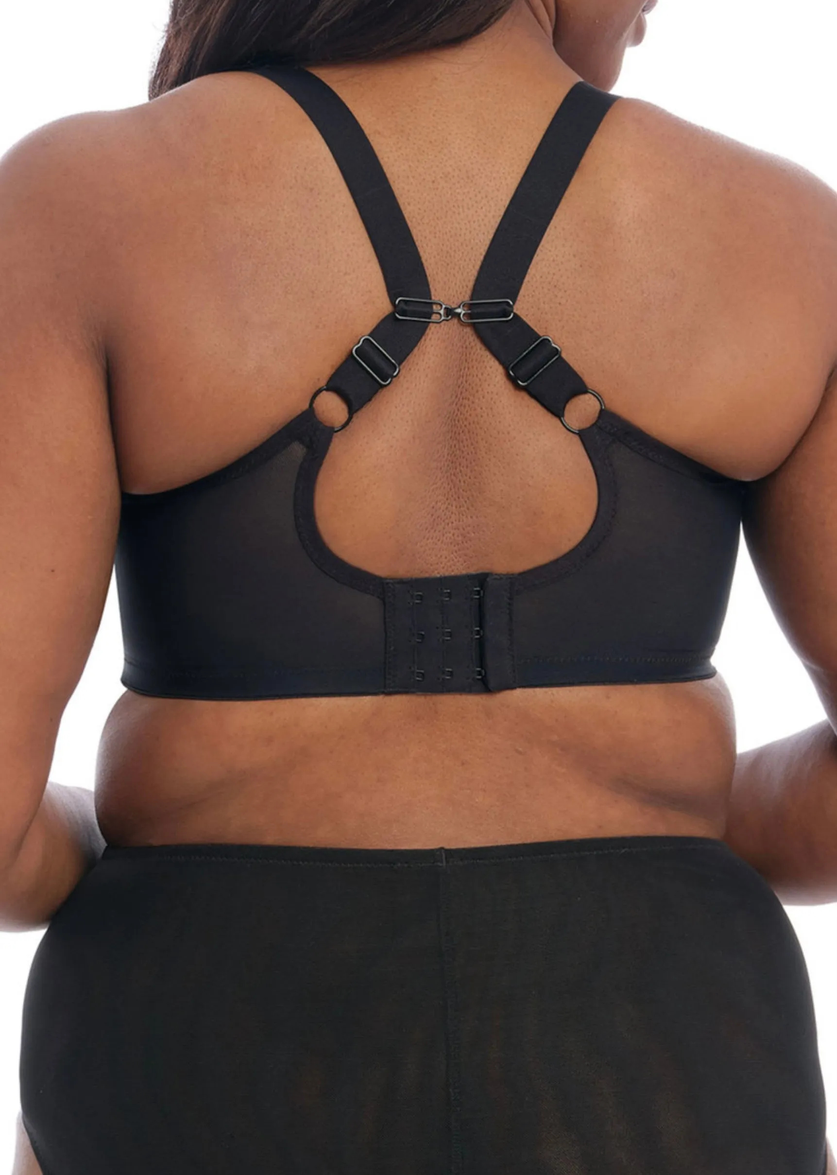 Brianna EL8081 Padded Half Cup Bra - Black