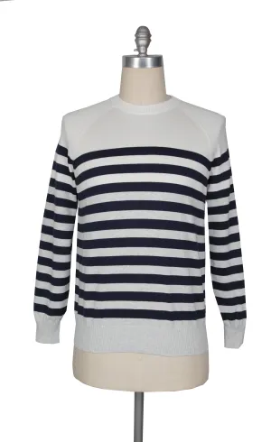 Brunello Cucinelli White Crewneck Sweater