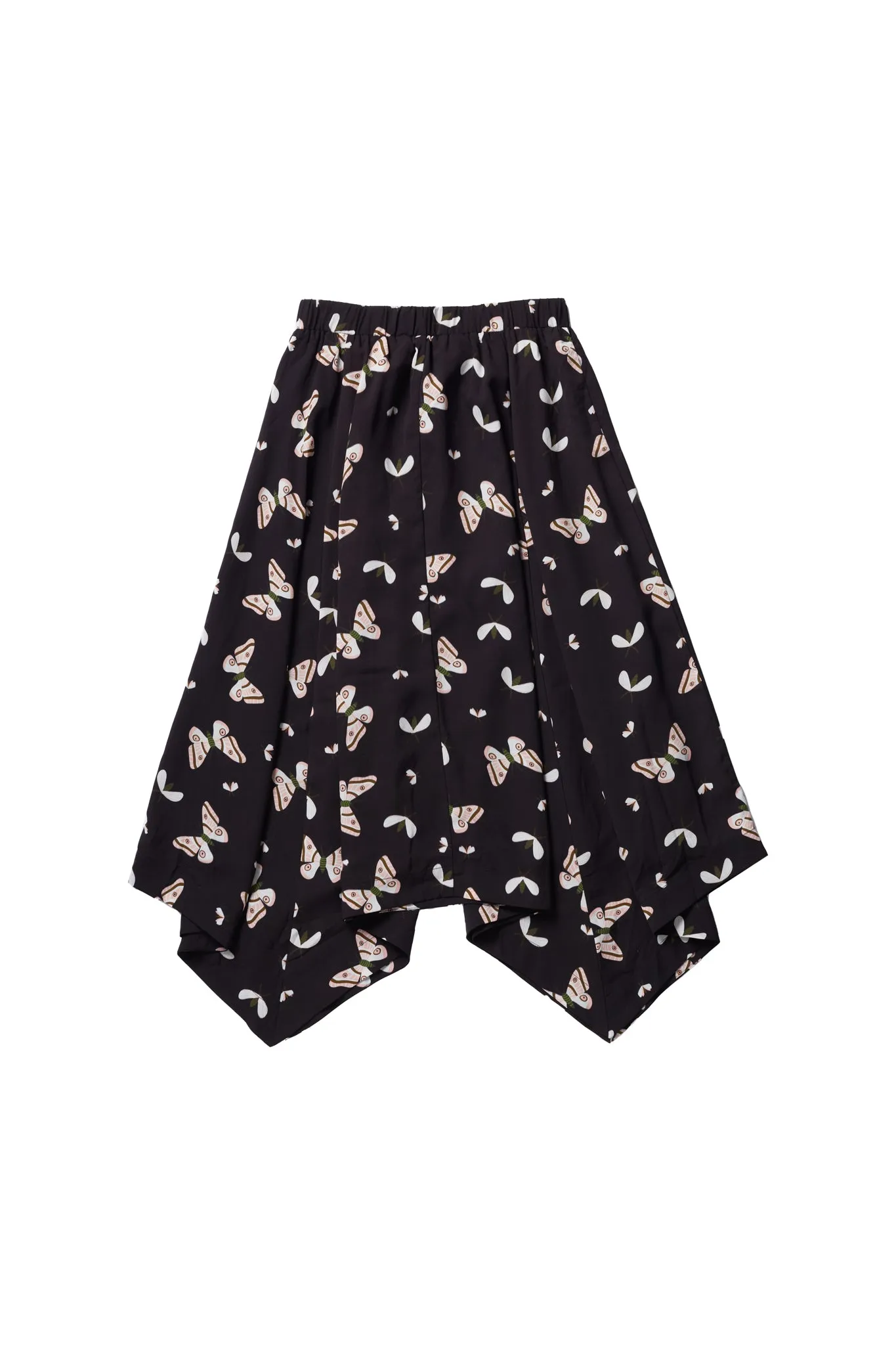 Butterfly kerchief skirt by Zaikamoya