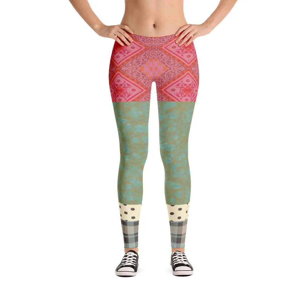 CanCan Girls Indian Batiq Patchwork Capris