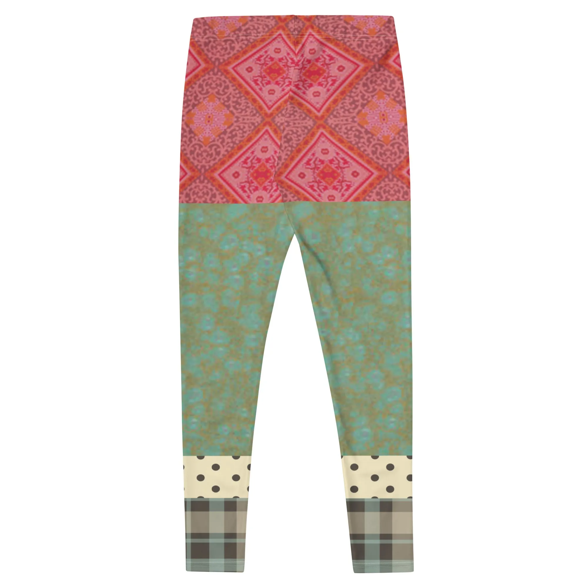 CanCan Girls Indian Batiq Patchwork Capris