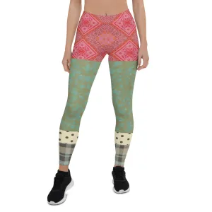 CanCan Girls Indian Batiq Patchwork Capris