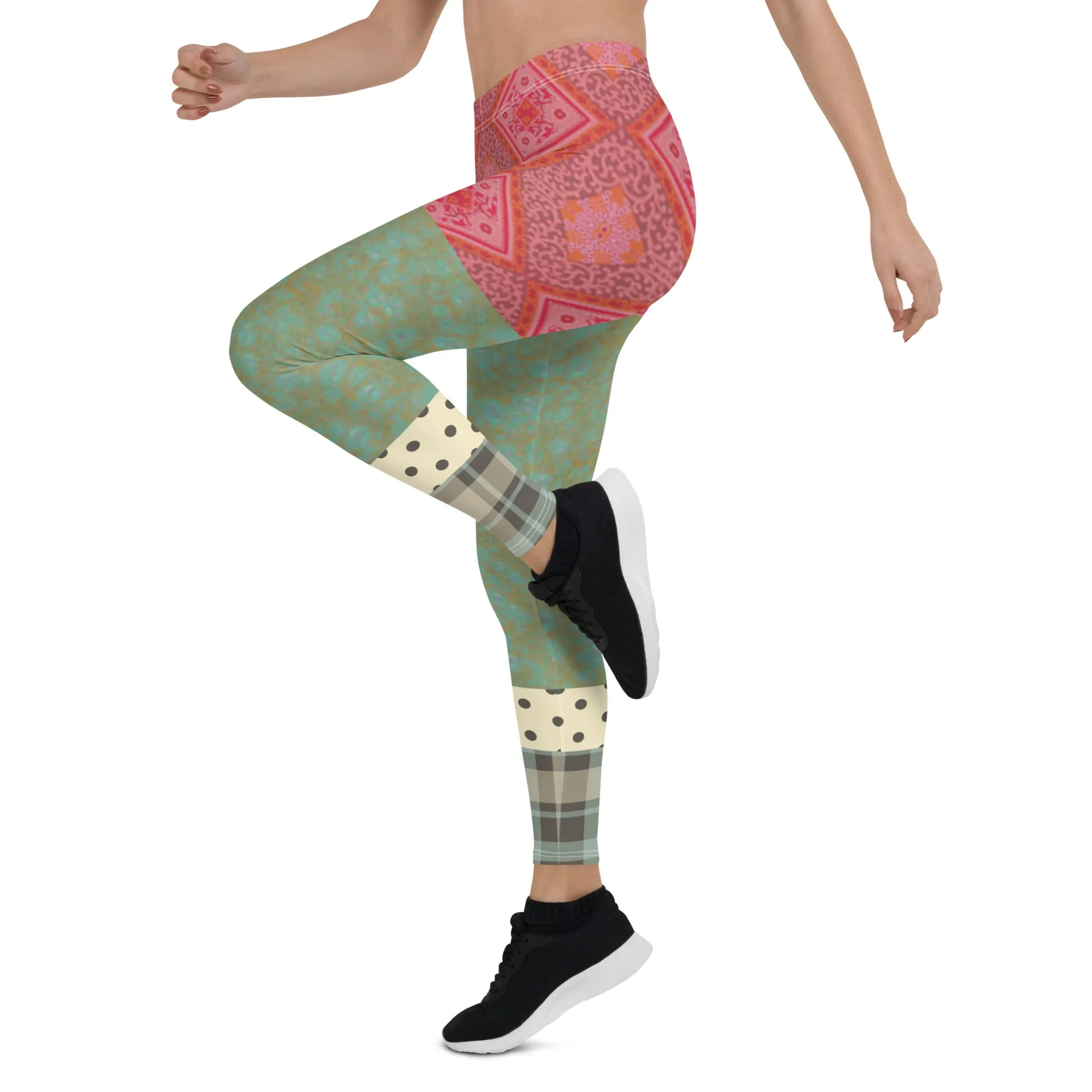 CanCan Girls Indian Batiq Patchwork Capris
