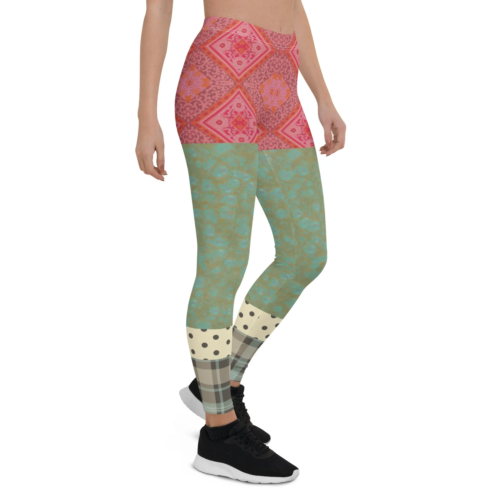 CanCan Girls Indian Batiq Patchwork Capris