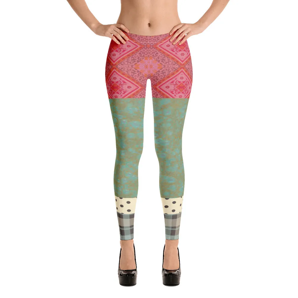 CanCan Girls Indian Batiq Patchwork Capris