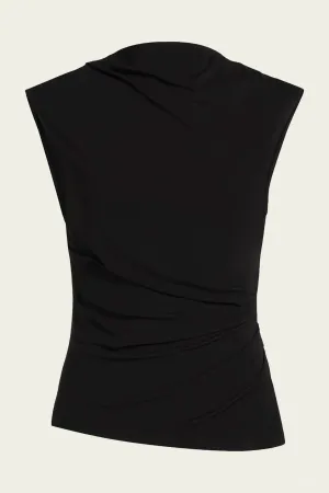 Casmi Sleeveless Top in Black