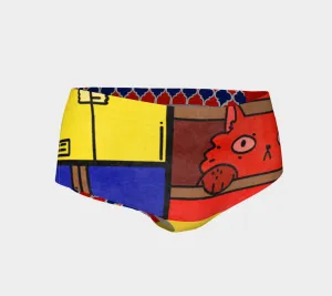 Cat-in-a-Box Swim Briefs