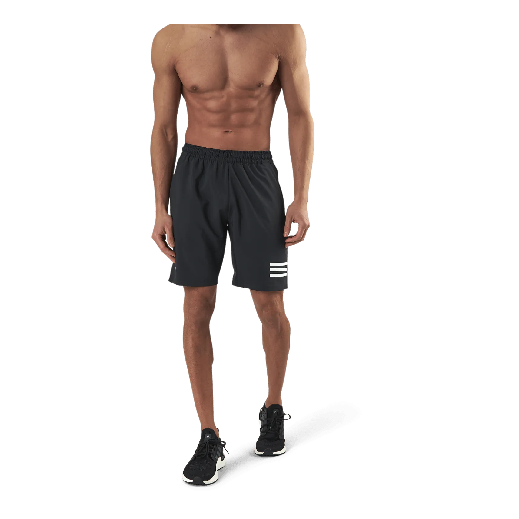 Club 3-Stripe Shorts White/Black