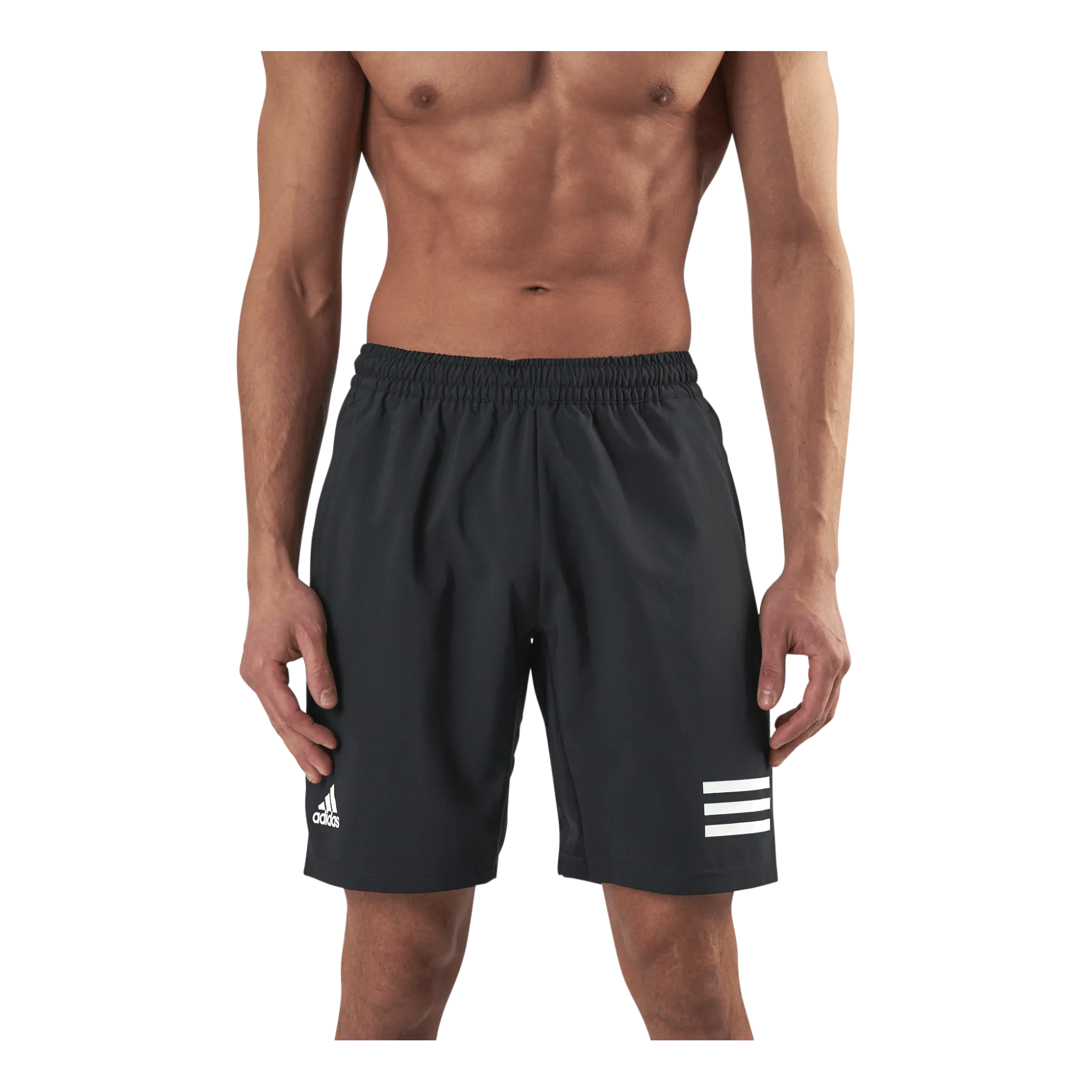 Club 3-Stripe Shorts White/Black