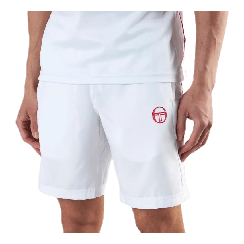 Club Tech Shorts White/Red