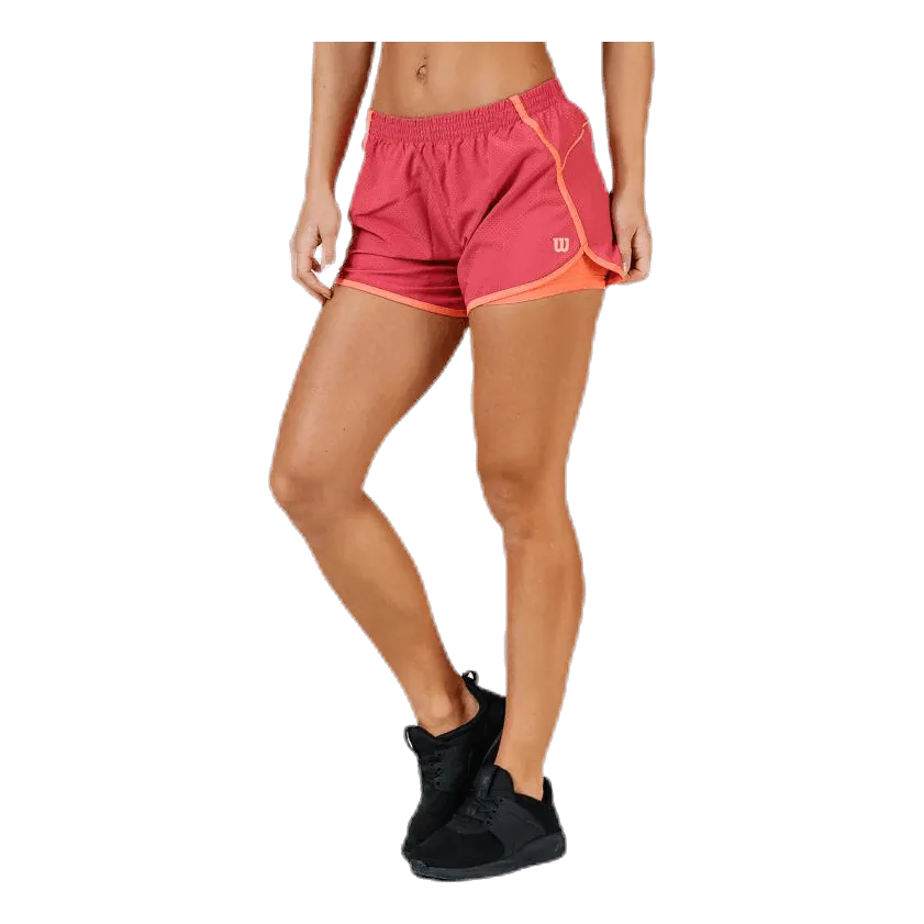 Competition Woven 3.5 Short Orange/Red