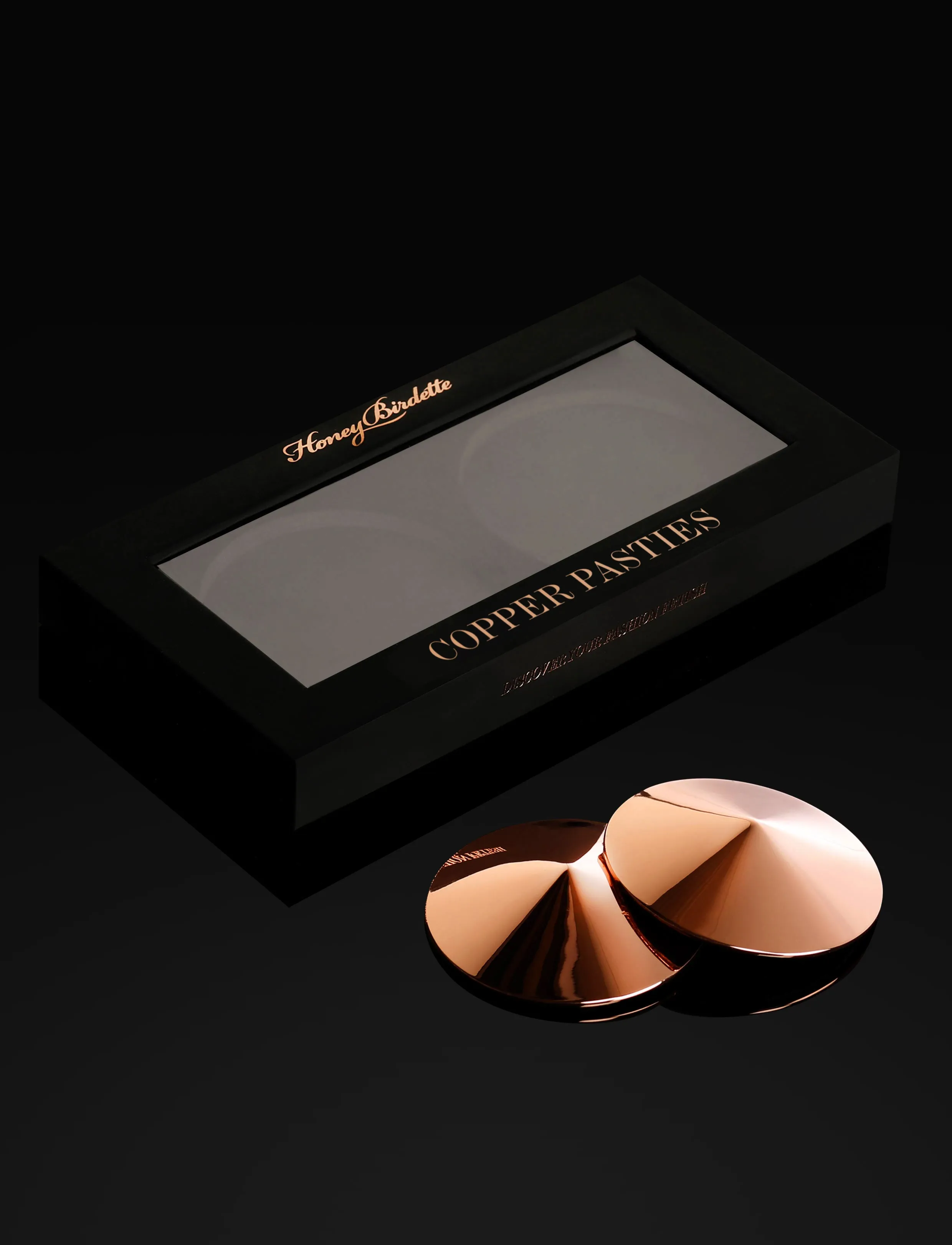 Copper Metal Nipple Covers