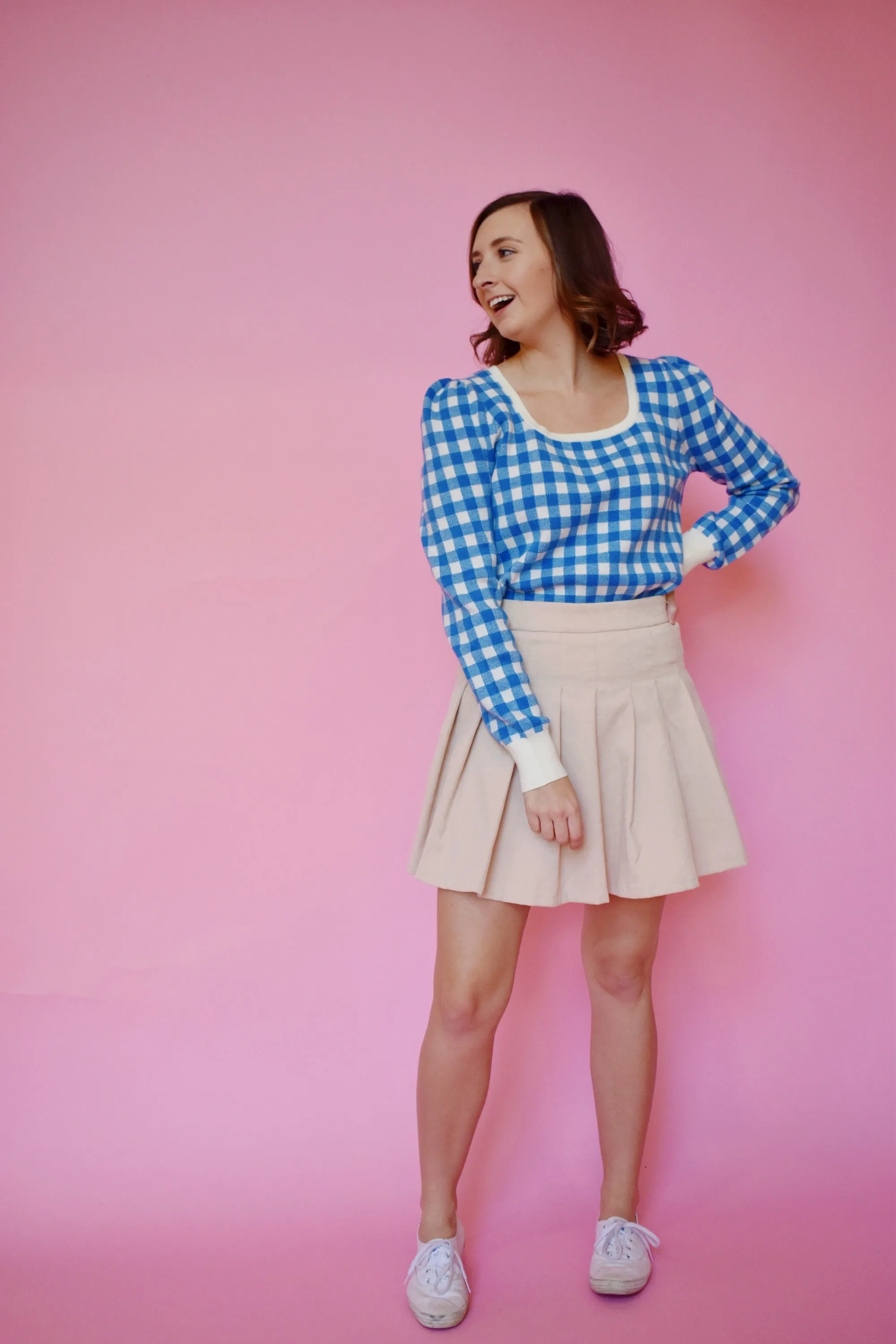 Corduroy Tennis Skort