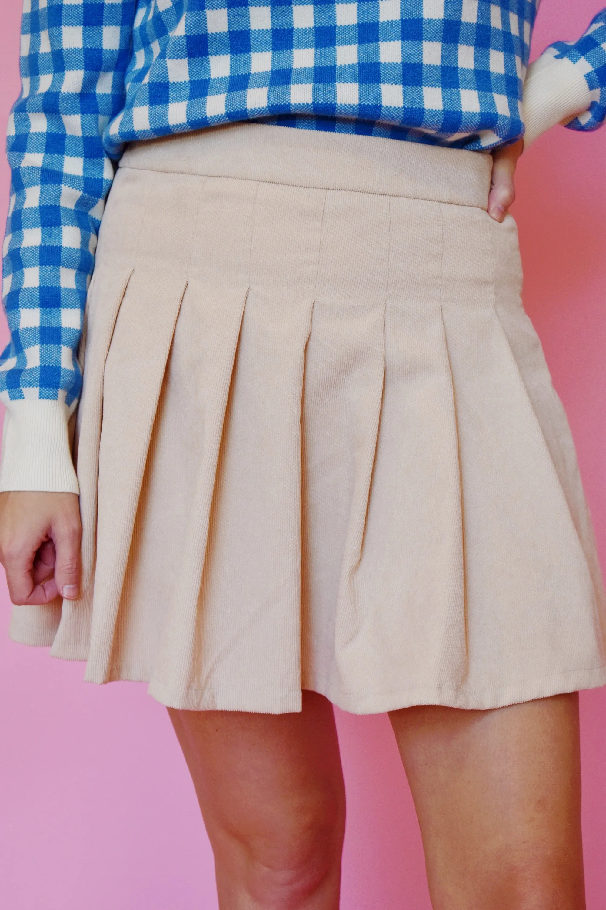 Corduroy Tennis Skort