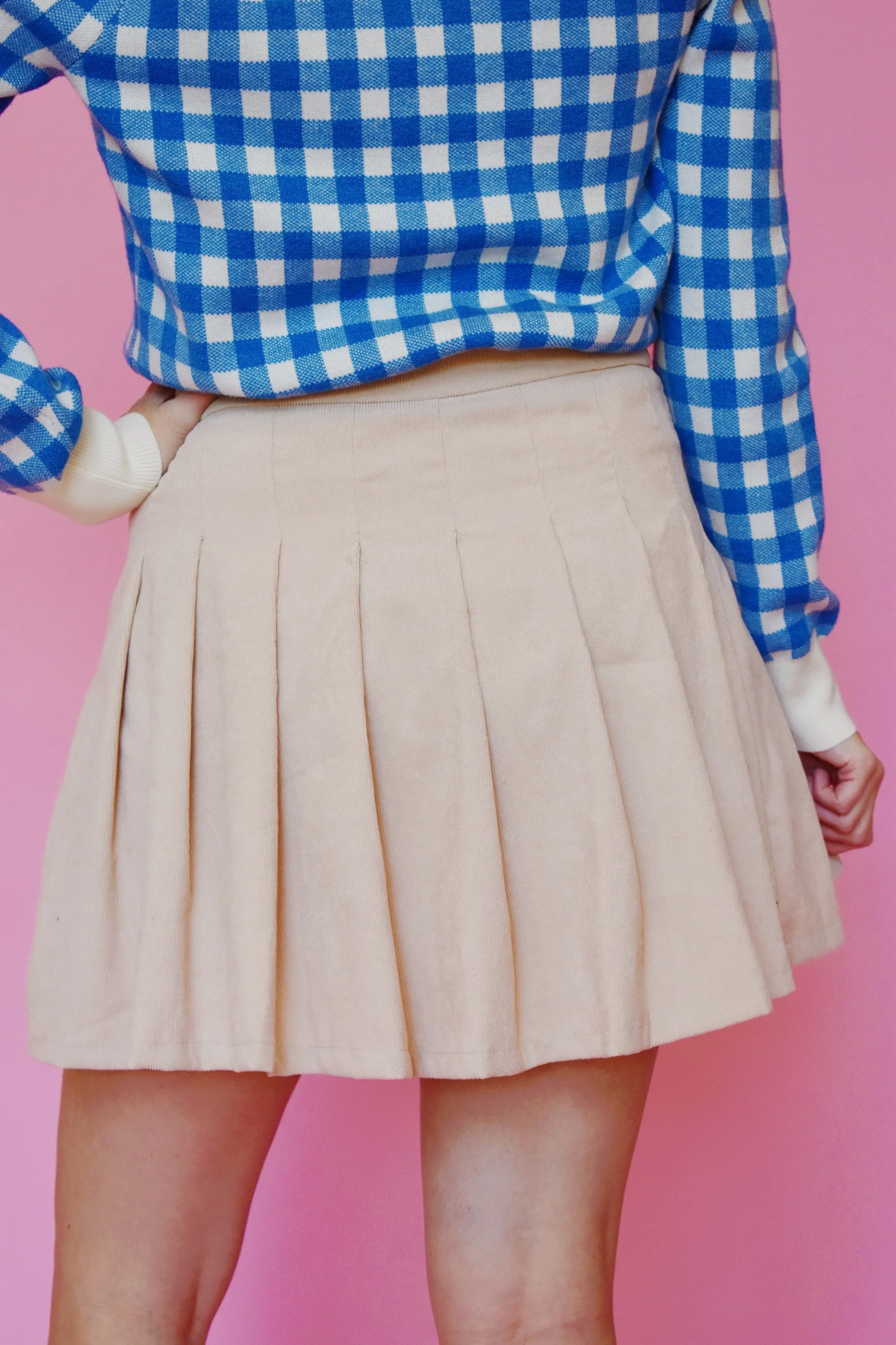 Corduroy Tennis Skort