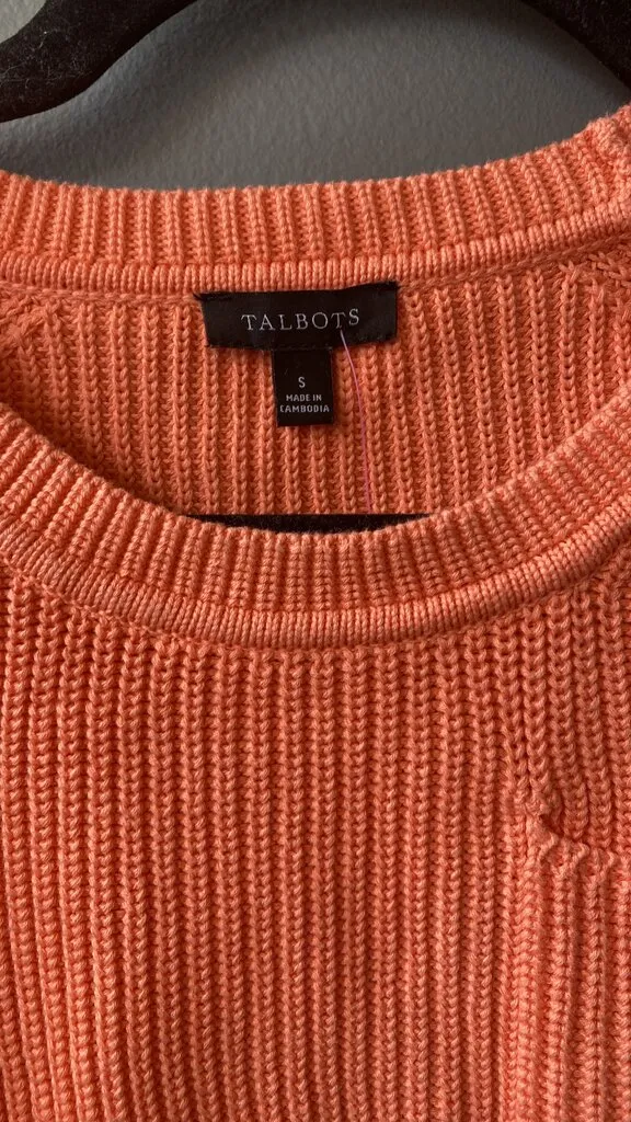 Cotton Pocket Crewneck Sweater