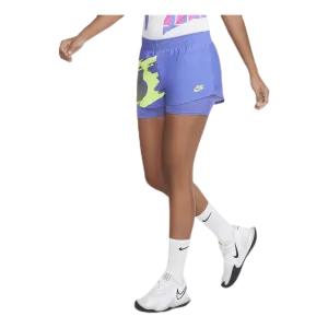 Court Slam Shorts Blue/Green