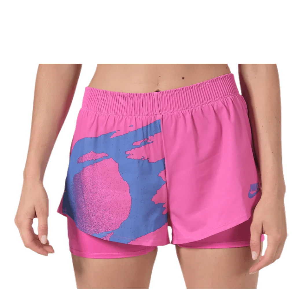 Court Slam Shorts Pink/Blue