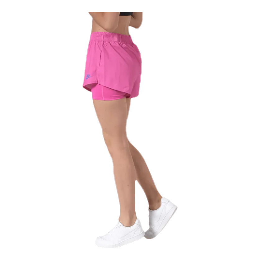 Court Slam Shorts Pink/Blue