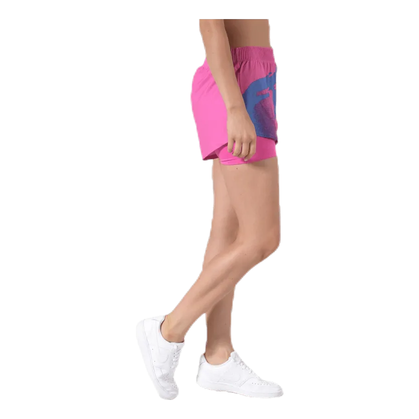 Court Slam Shorts Pink/Blue
