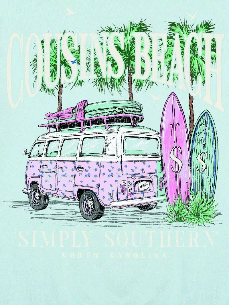 'Cousins Beach' Crewneck Pullover by Simply Southern