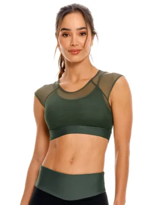 Crop top Verde 43446