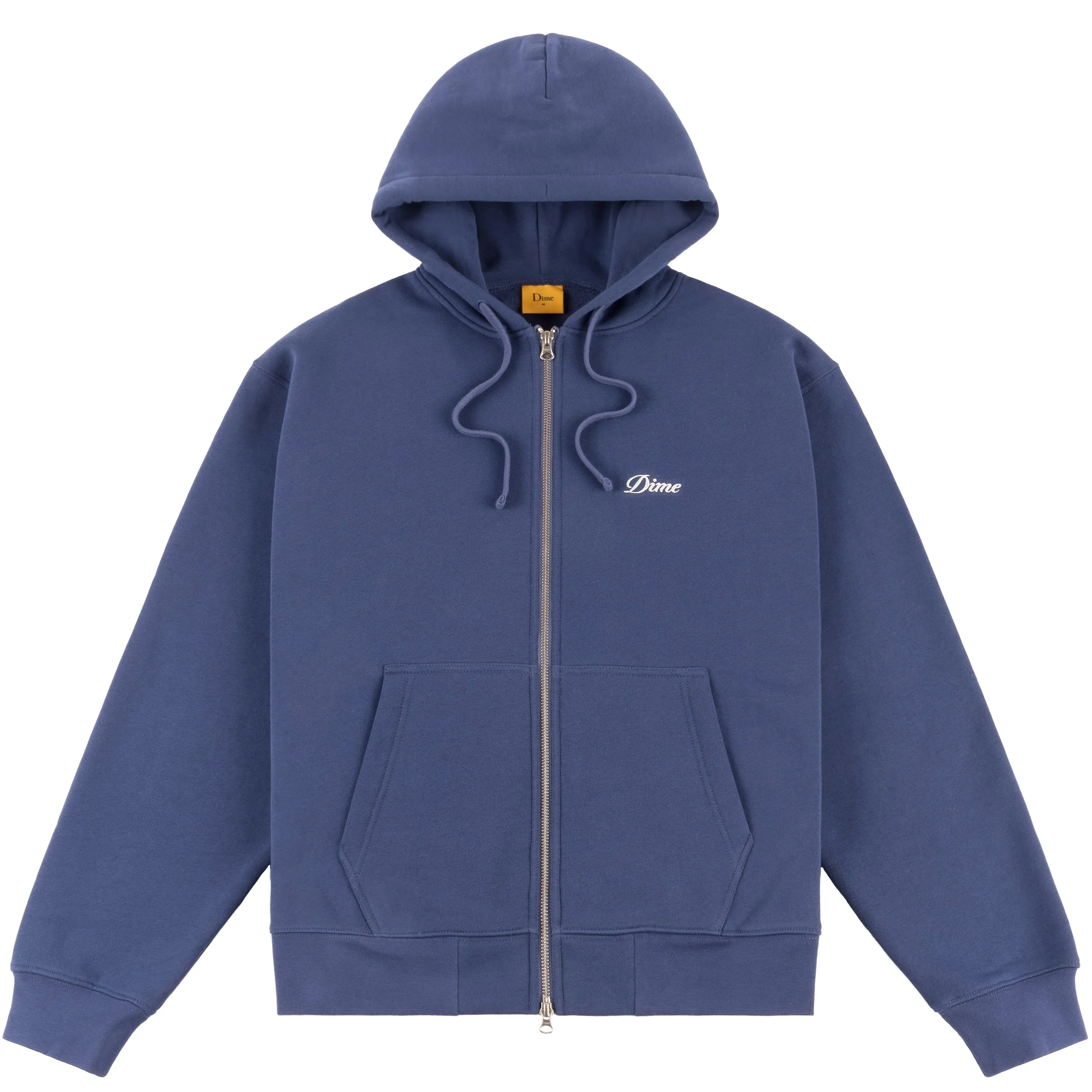 Cursive Small Logo Zip Hoodie