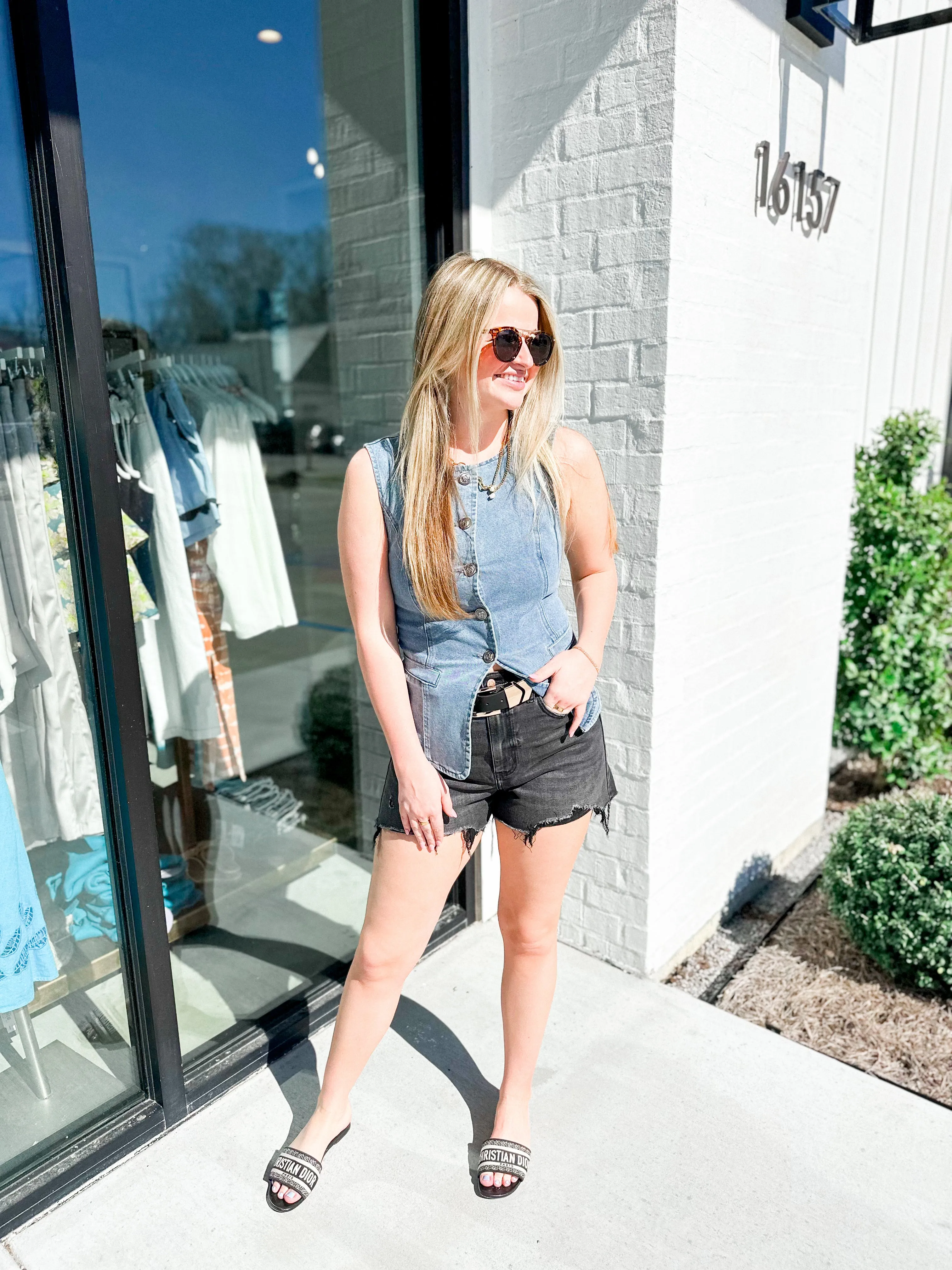 Destined In Denim Vest