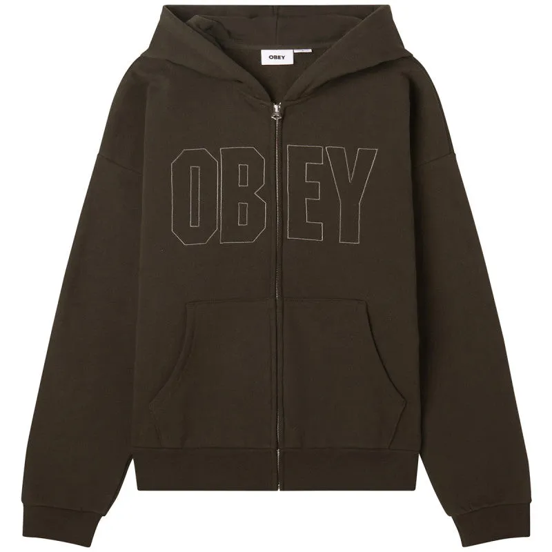 Digable extra heavy zip hood