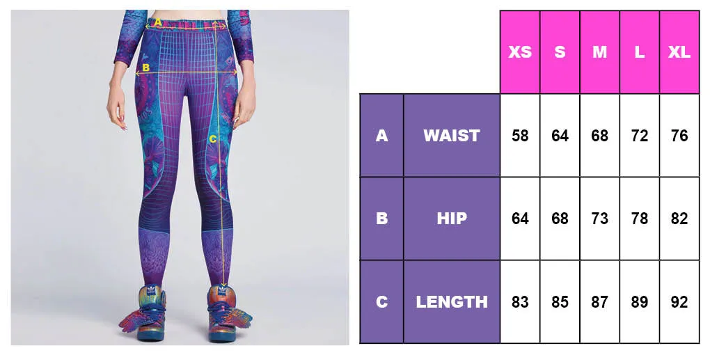 DIGITAL DRIFT UNISEX LEGGINGS