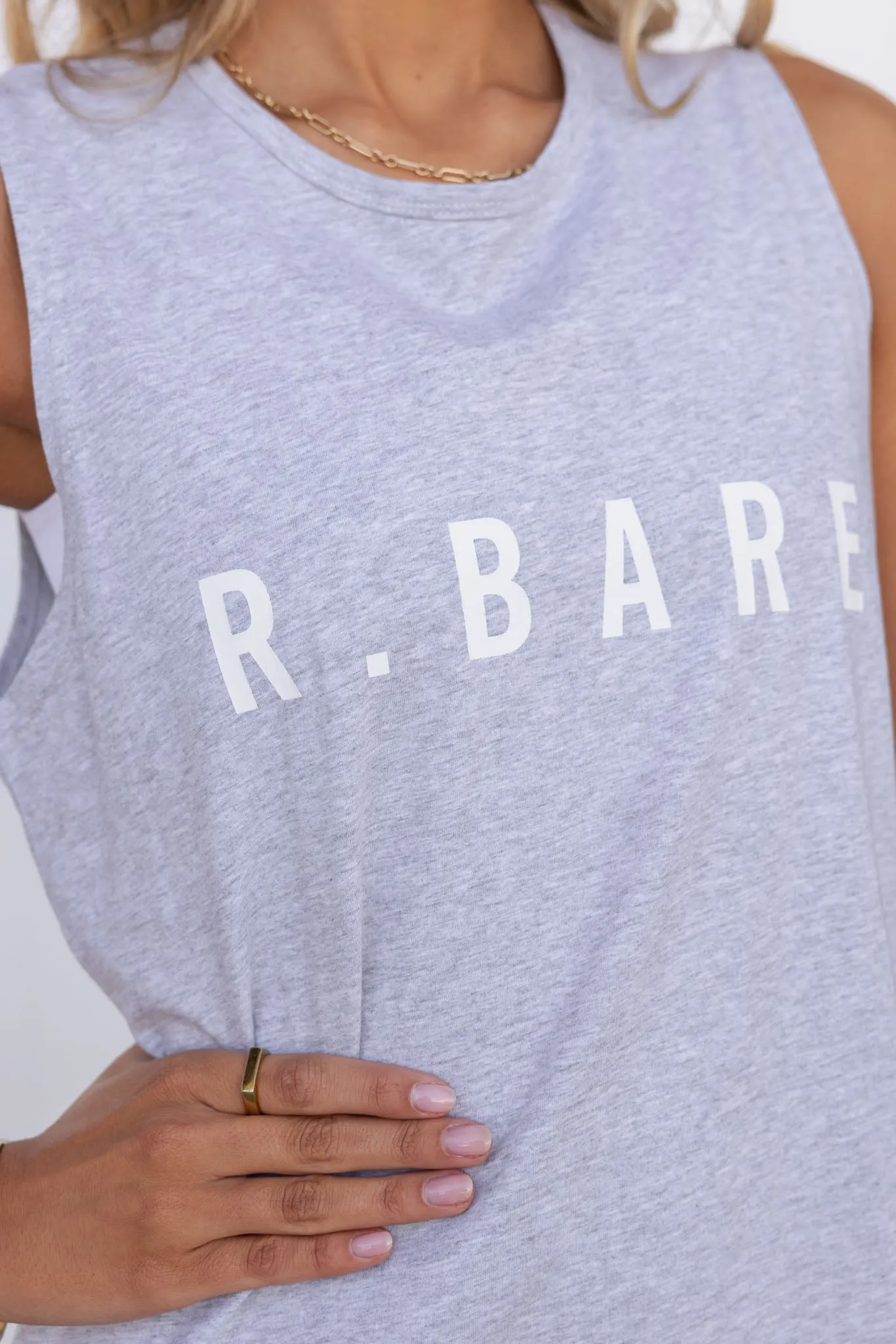 Easy Rider Muscle Tank - Grey Marl