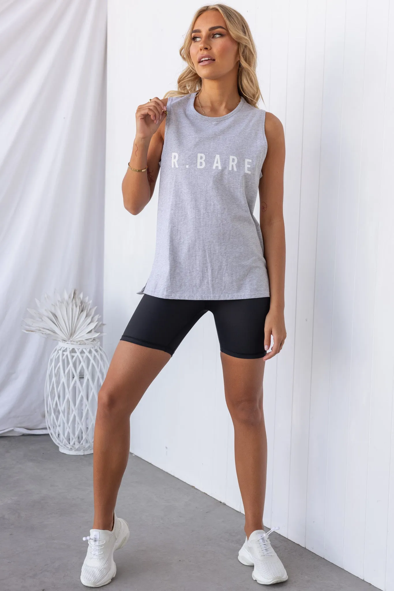 Easy Rider Muscle Tank - Grey Marl