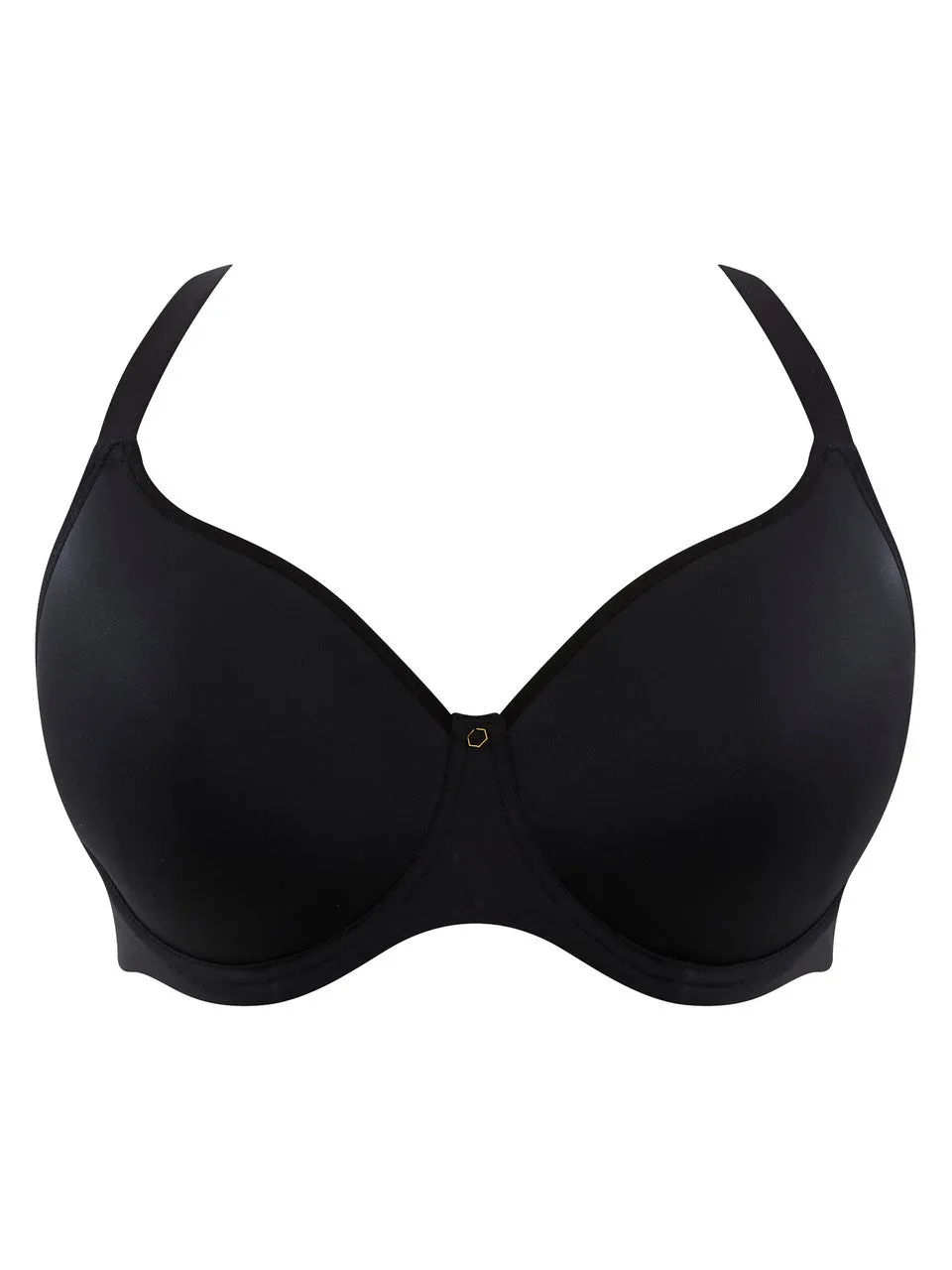Elegance Spacer T-Shirt Bra In Black - Sculptresse