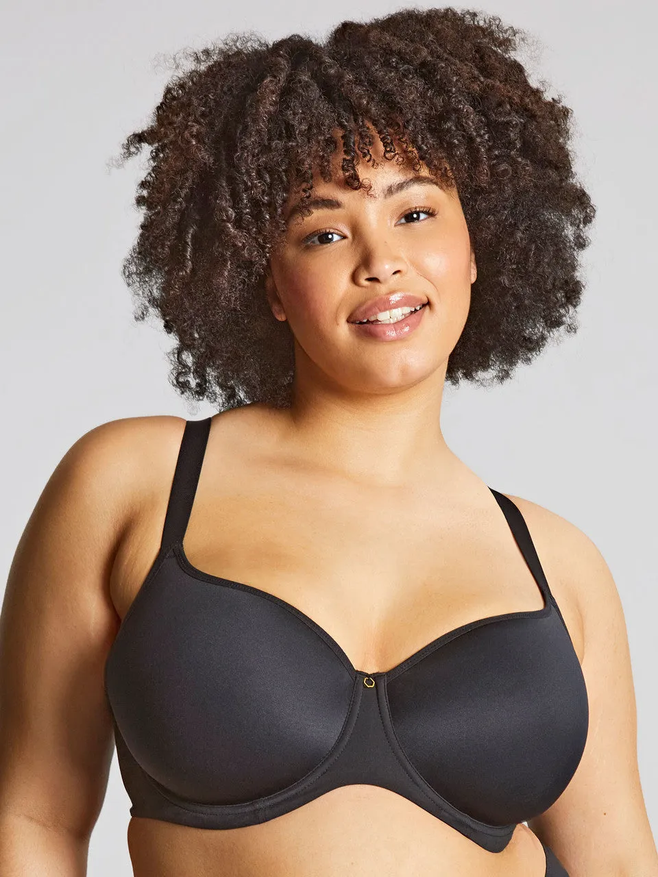 Elegance Spacer T-Shirt Bra In Black - Sculptresse