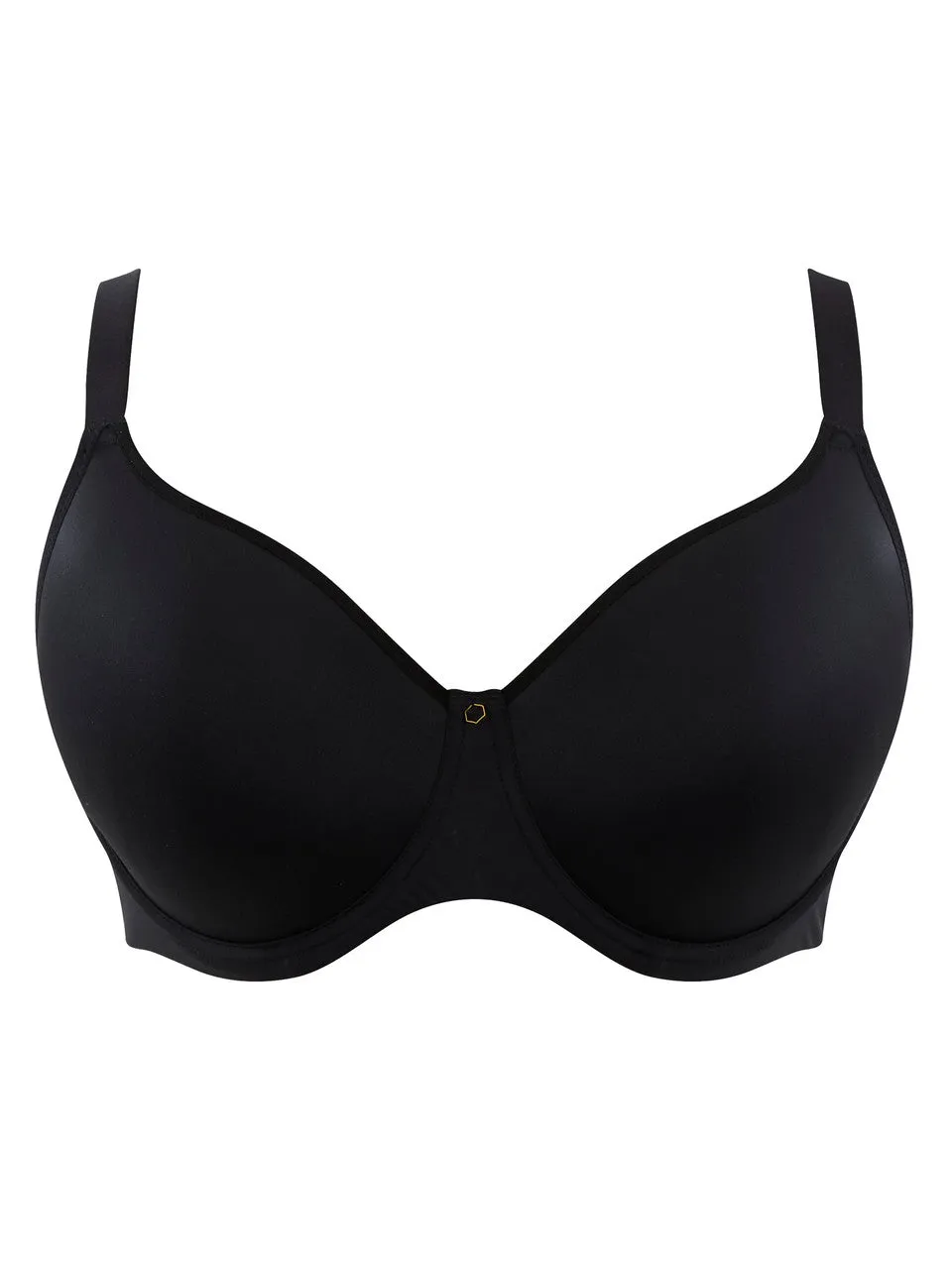 Elegance Spacer T-Shirt Bra In Black - Sculptresse