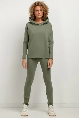 Elegant High-Waisted Athletic Leggings