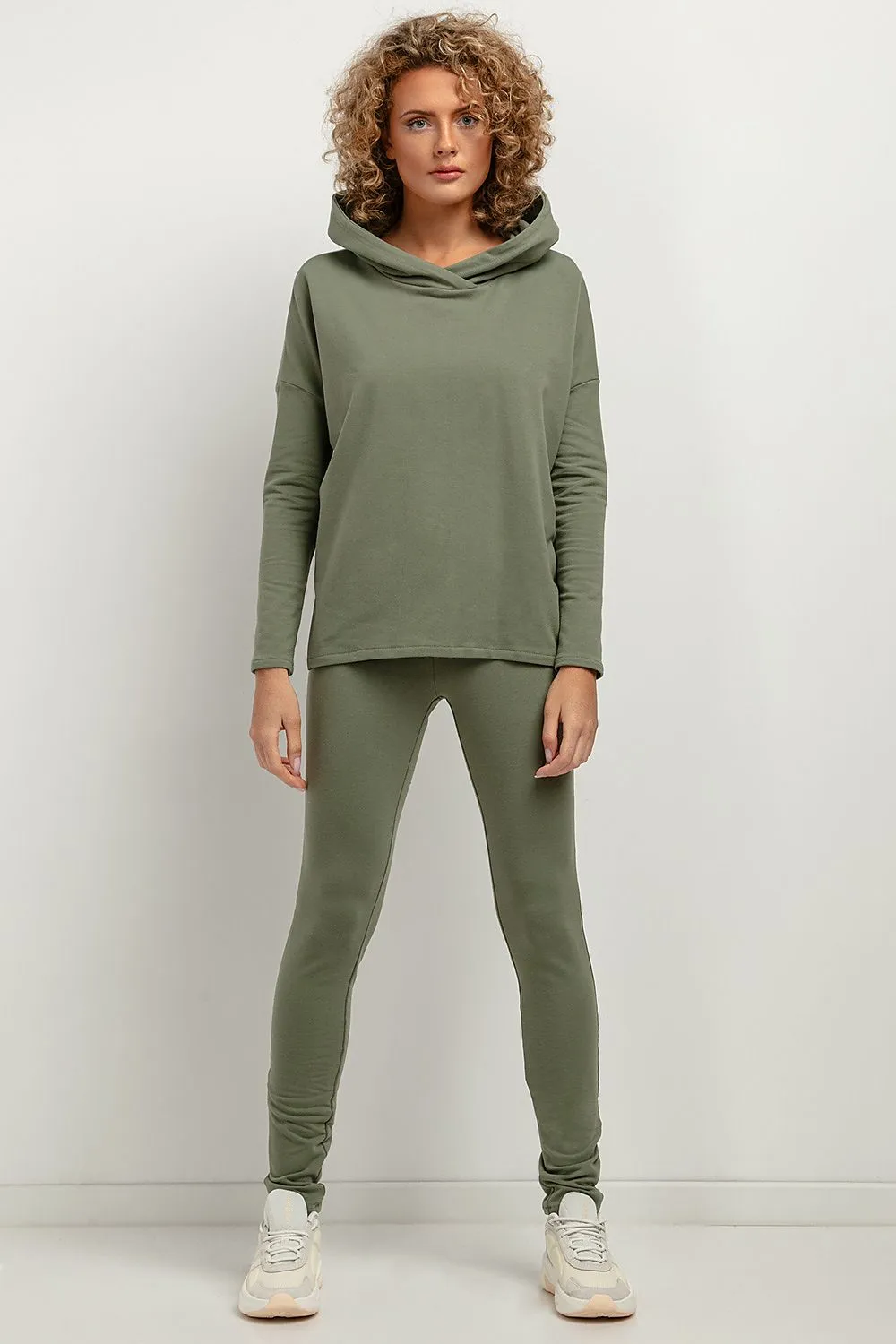 Elegant High-Waisted Athletic Leggings
