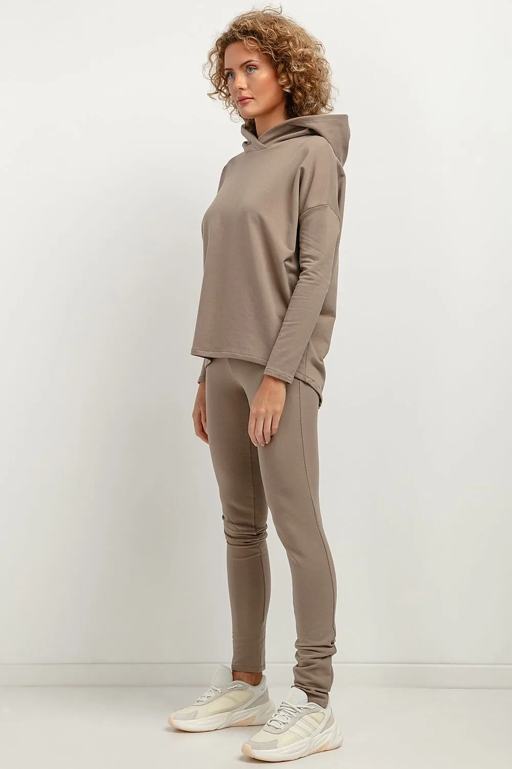 Elegant High-Waisted Athletic Leggings