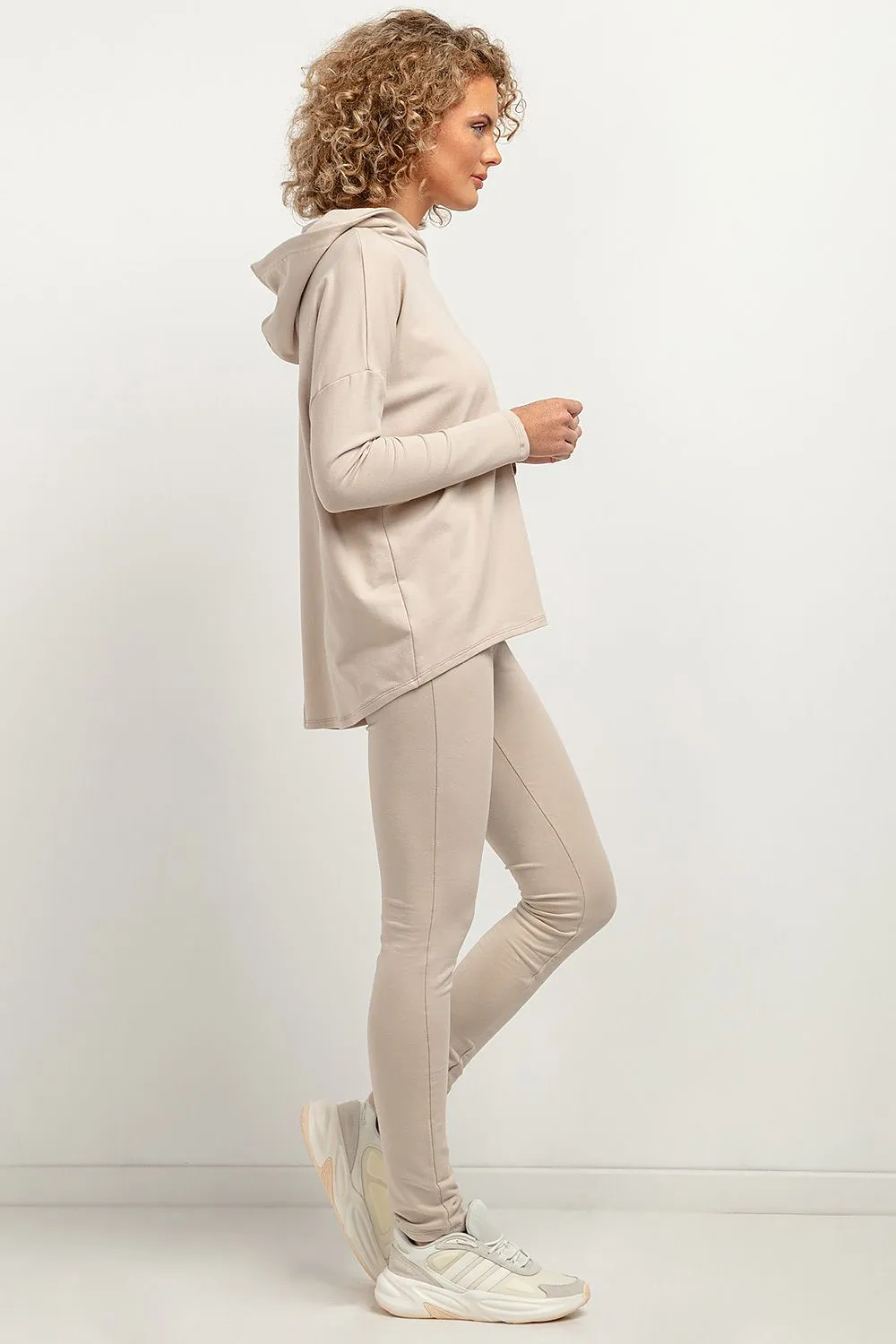 Elegant High-Waisted Athletic Leggings
