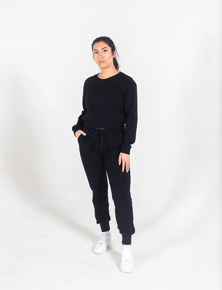ELEMENTS - Cropped Crewneck x Space