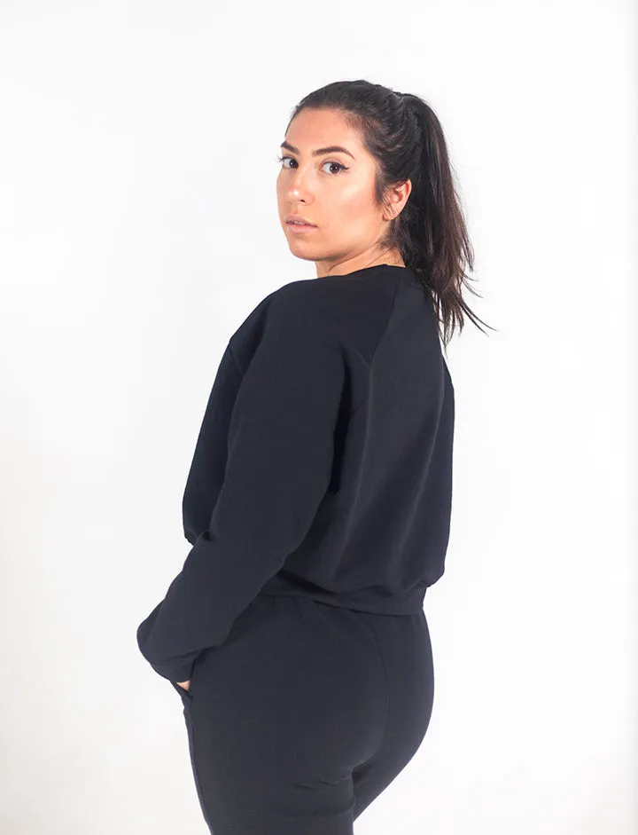 ELEMENTS - Cropped Crewneck x Space