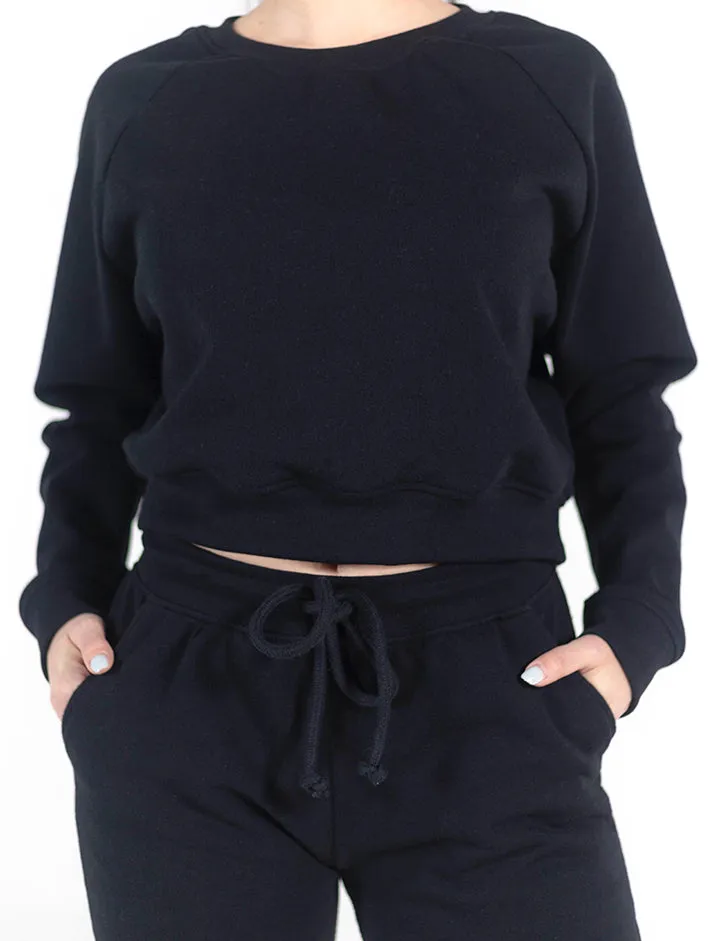 ELEMENTS - Cropped Crewneck x Space
