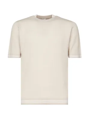 Elevy Sand Stick T -shirt med kontrasterande detaljer