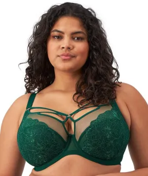 Elomi Brianna Underwire Plunge Bra - Rainforest